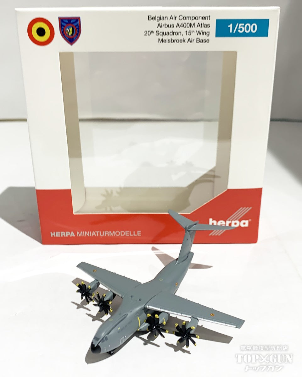 Herpa Wings A400M Belgian Air Force 20 Squadron 15 Wing Melsbroek
