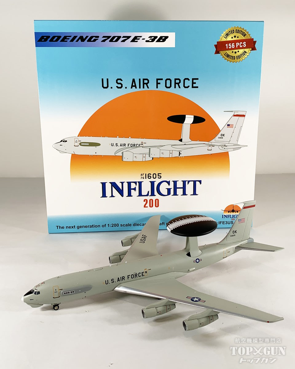 InFlight200 E-3 (707-300) アメリカ空軍 76-1605 1/200 [IFE3USAF605]