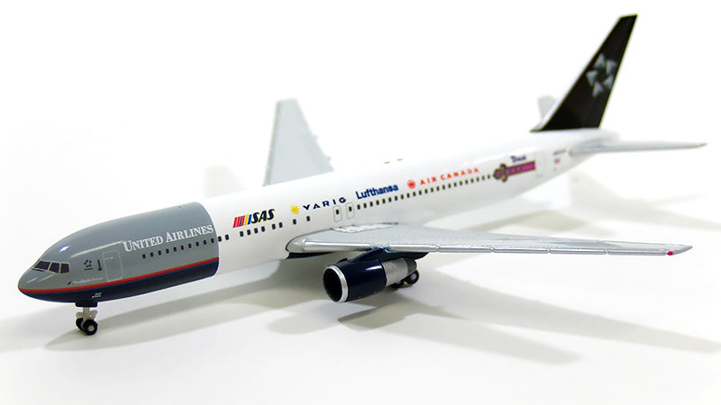 Herpa Wings 767-300ER ユナイテッド航空 特別塗装 「スター