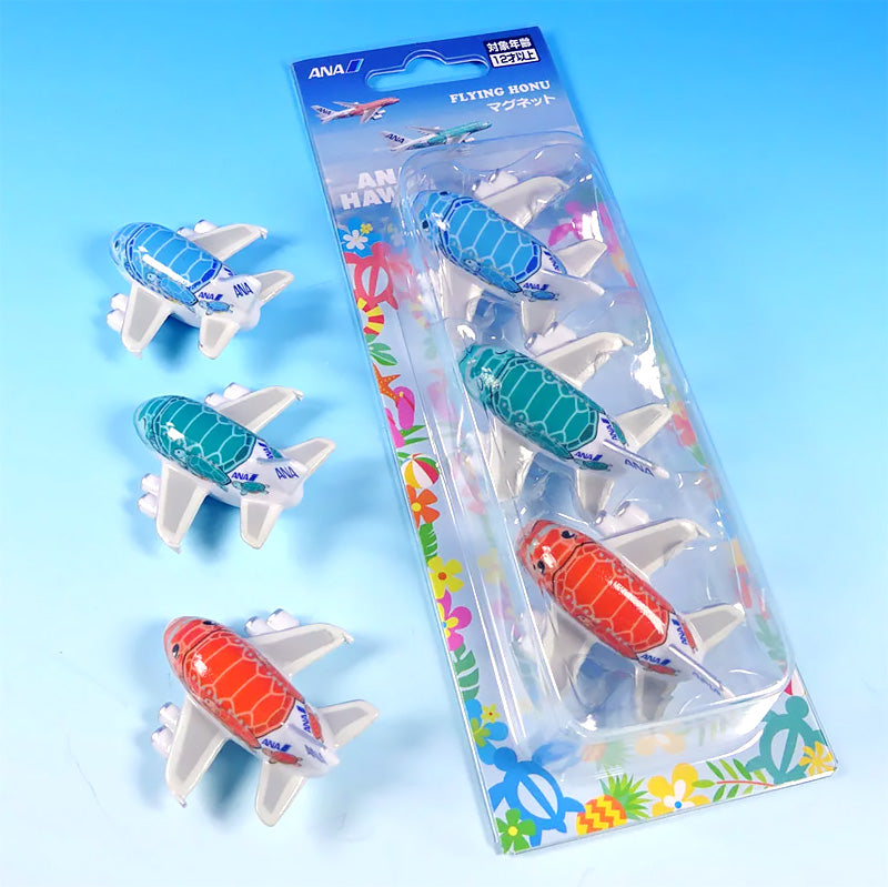 丸彰 ひこうきマグネットセット ANA 全日空 A380 フライングホヌ [MZ677]