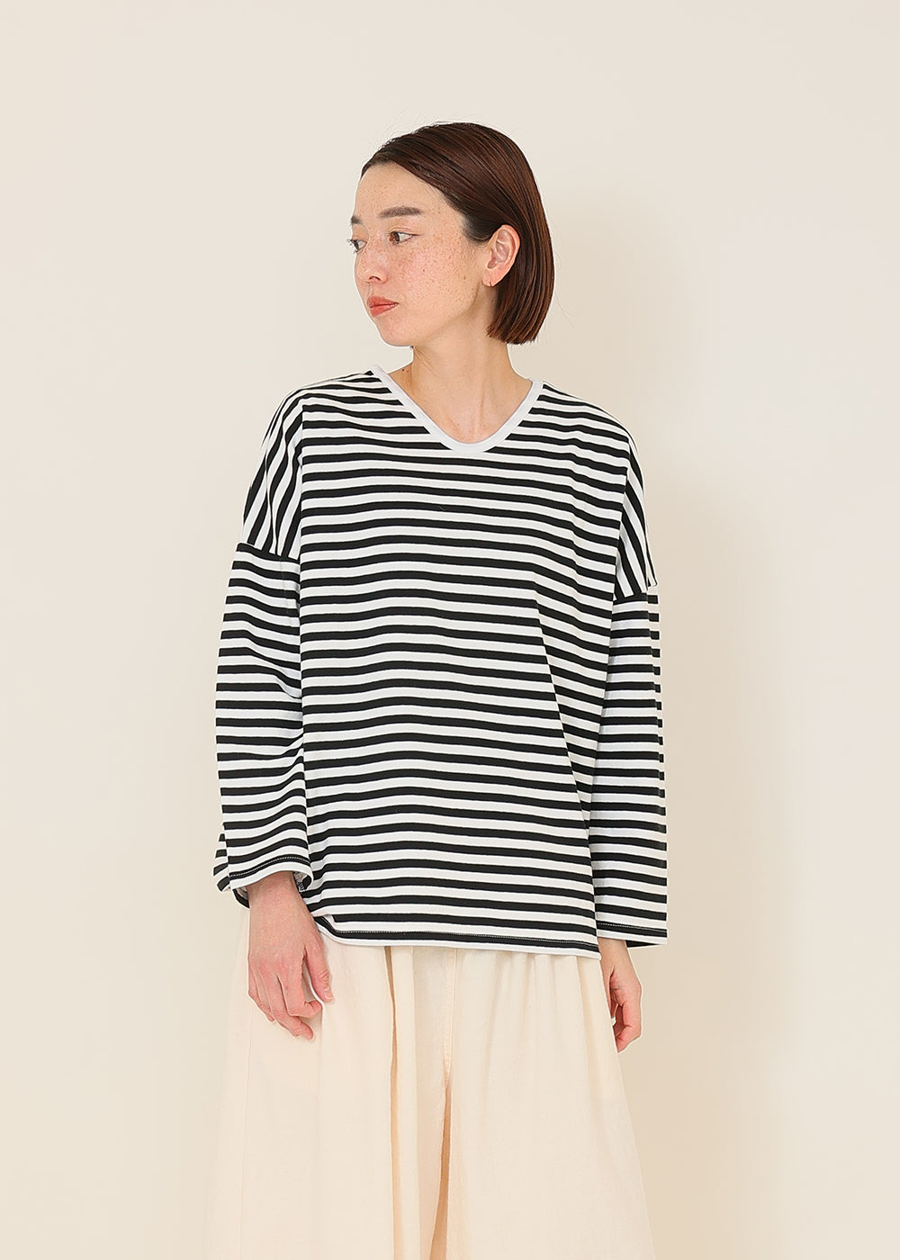 スーピマ裏毛 ワイドTシャツ│to touch