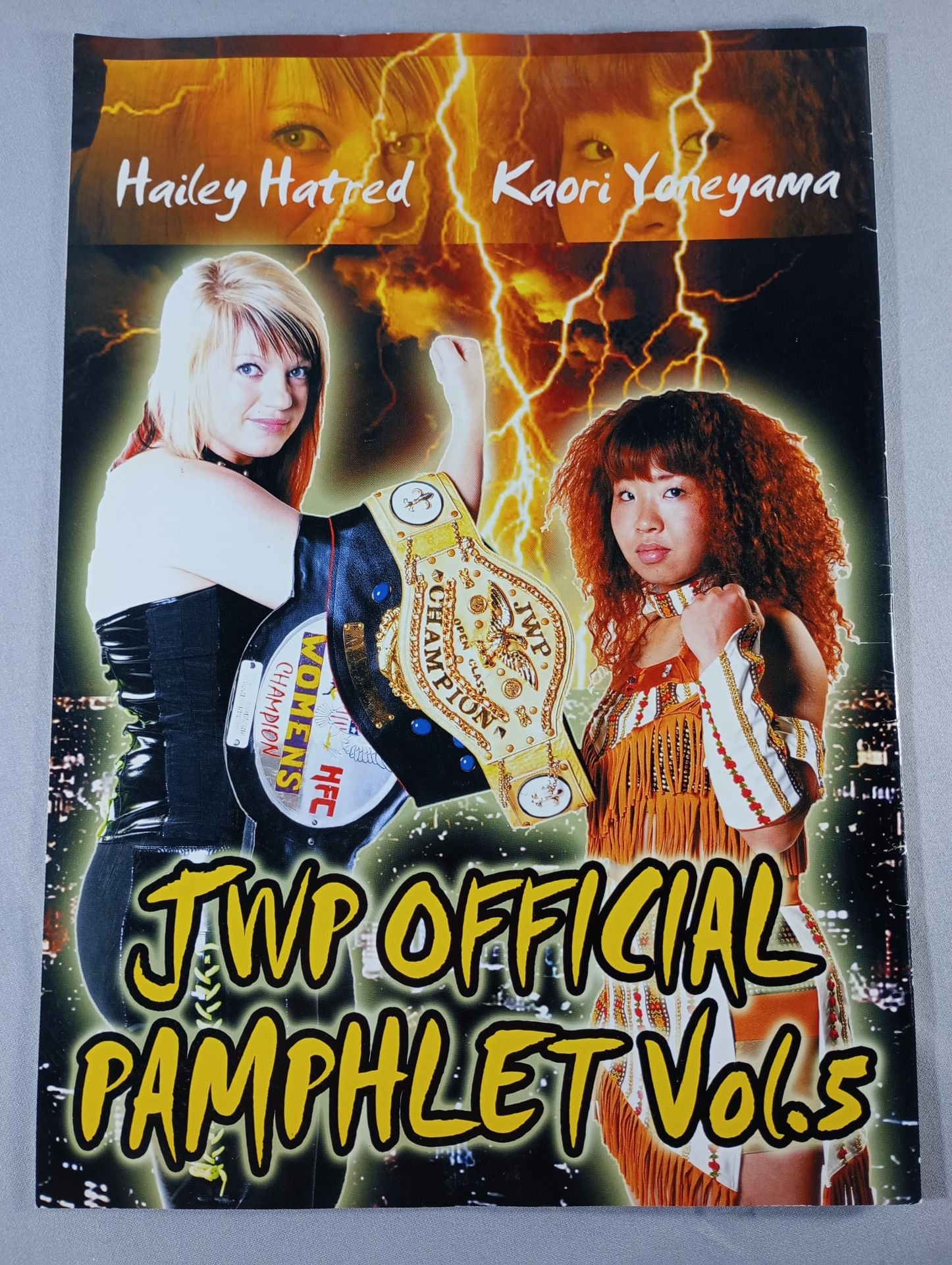 倉橋翼 直筆サイン入り】JWP / オフィシャルパンフレット2011 Vol.5