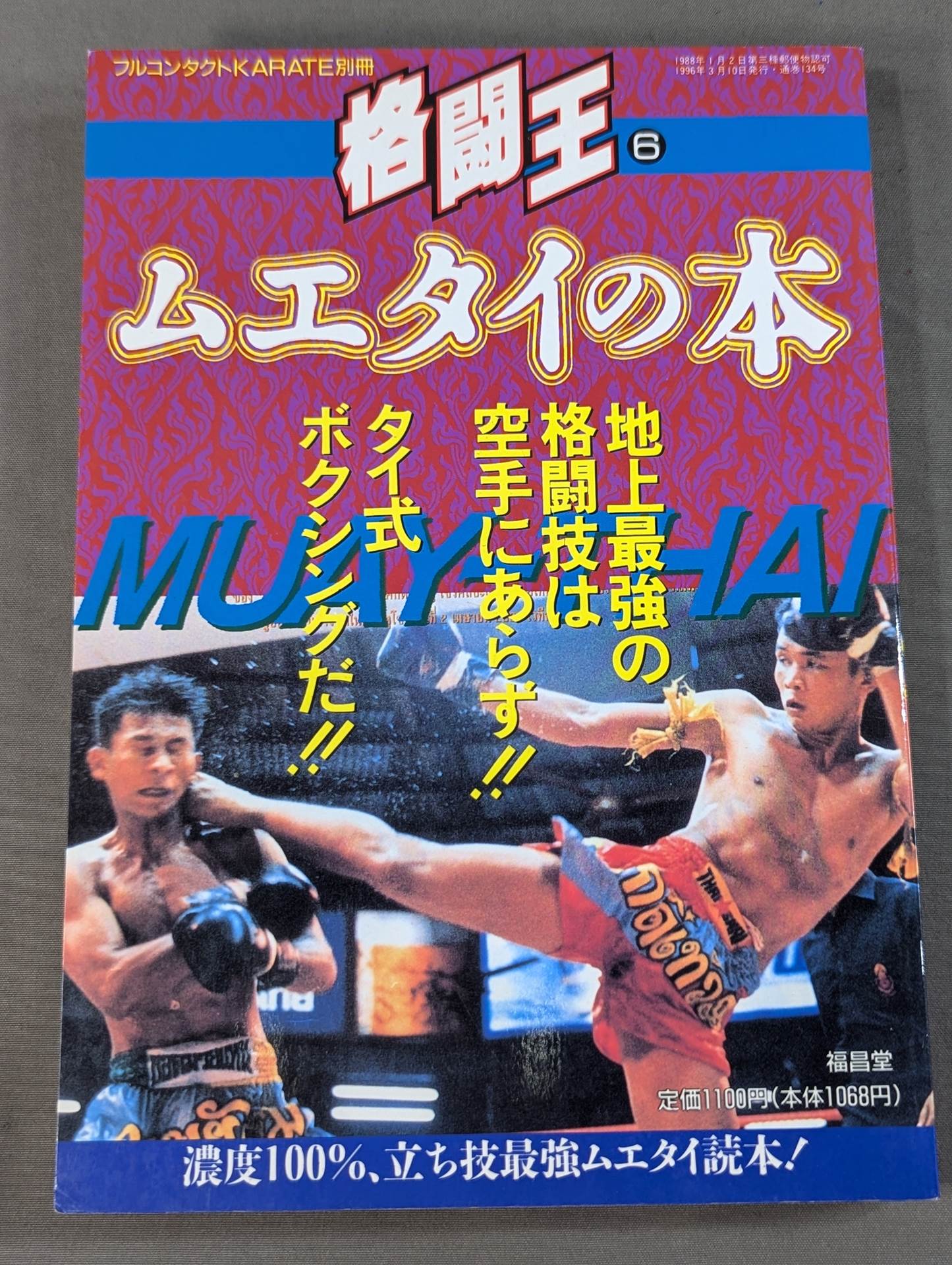 格闘王6 ムエタイの本 / 立ち技最強格闘技・ムエタイ読本 – 闘道館