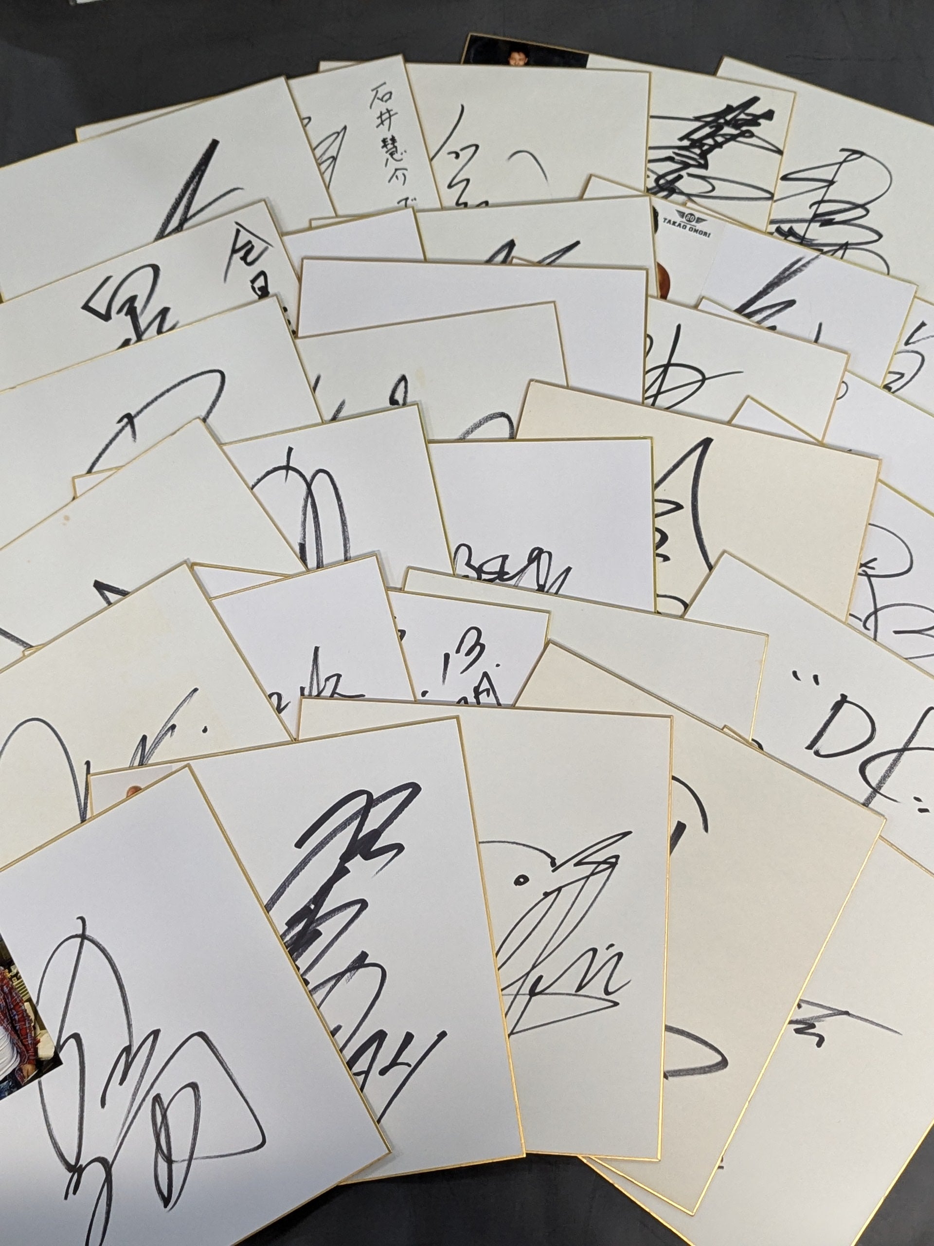 国内プロレスラー サイン色紙セット① – 闘道館