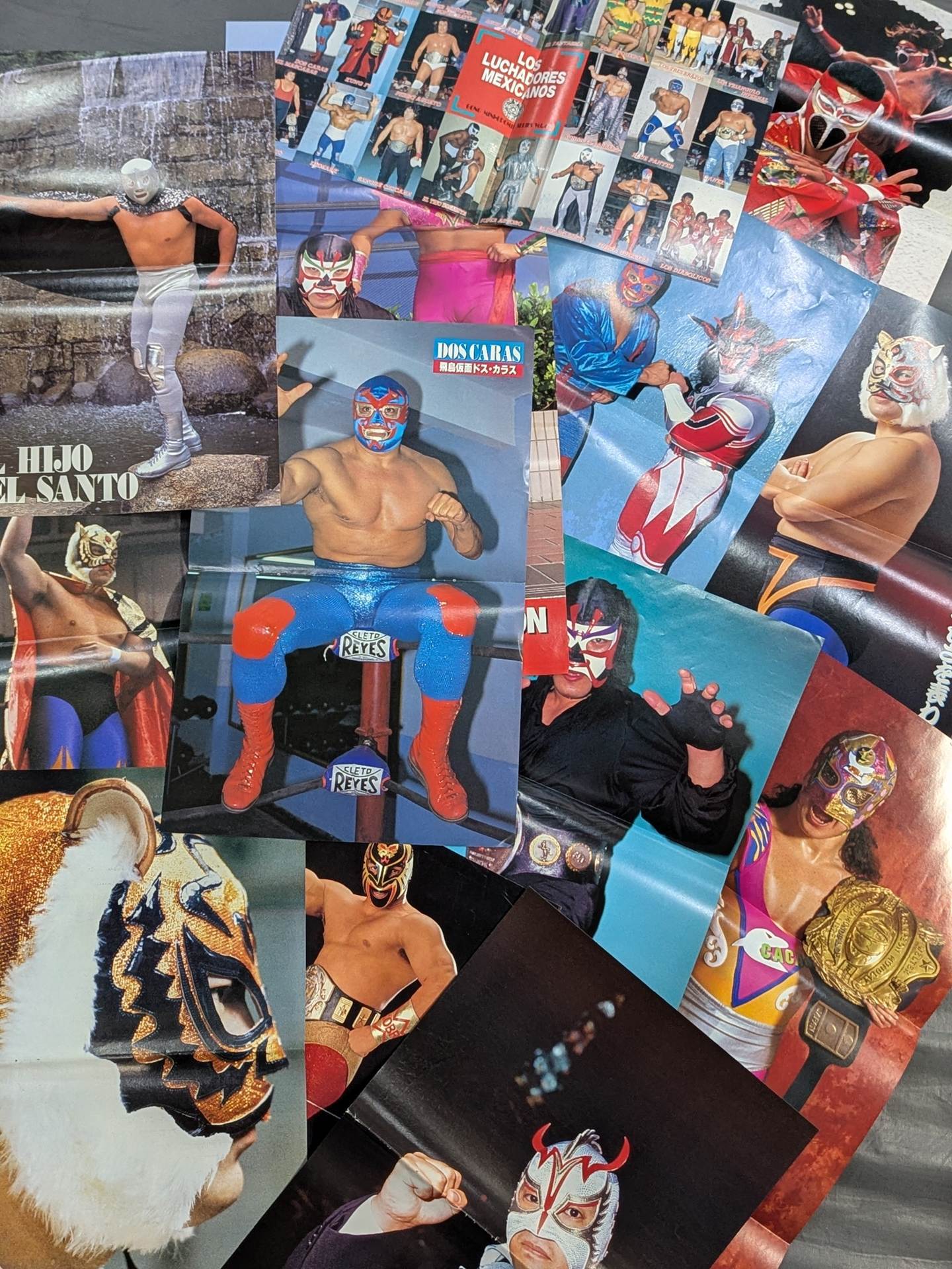 ☆華麗なる覆面レスラー☆ マスクマン 雑誌付録ピンナップセット – 闘道館