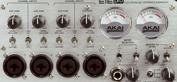 DTM制作の要。オーディオインターフェース AKAI EIE PRO | ギターとDTM