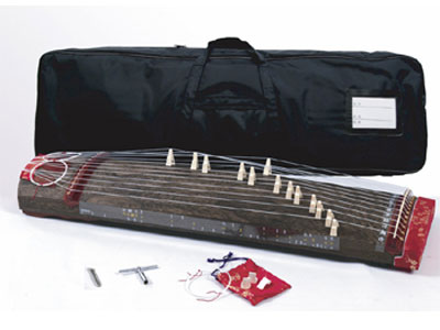 和楽器 ＞ 筝（お琴・大正琴） ＞ 文化琴 コンパクト琴セット（86cm