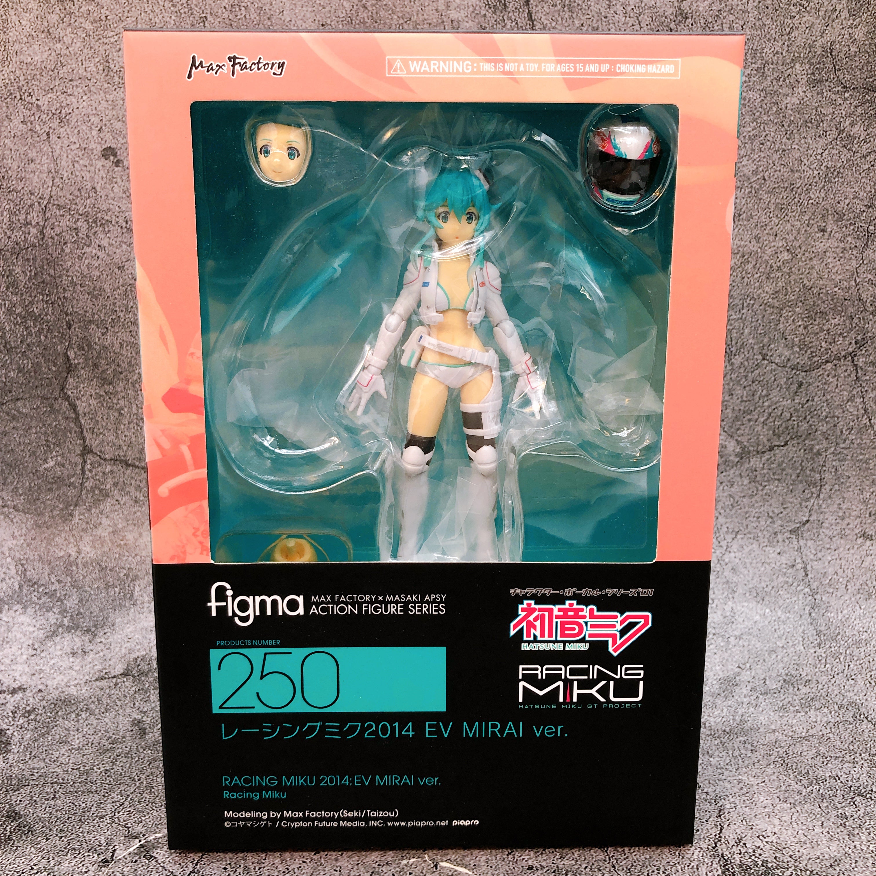 Hatsune Racing Miku 2014 EV MIRAI ver. Figma 250 Max Factory Action Fi