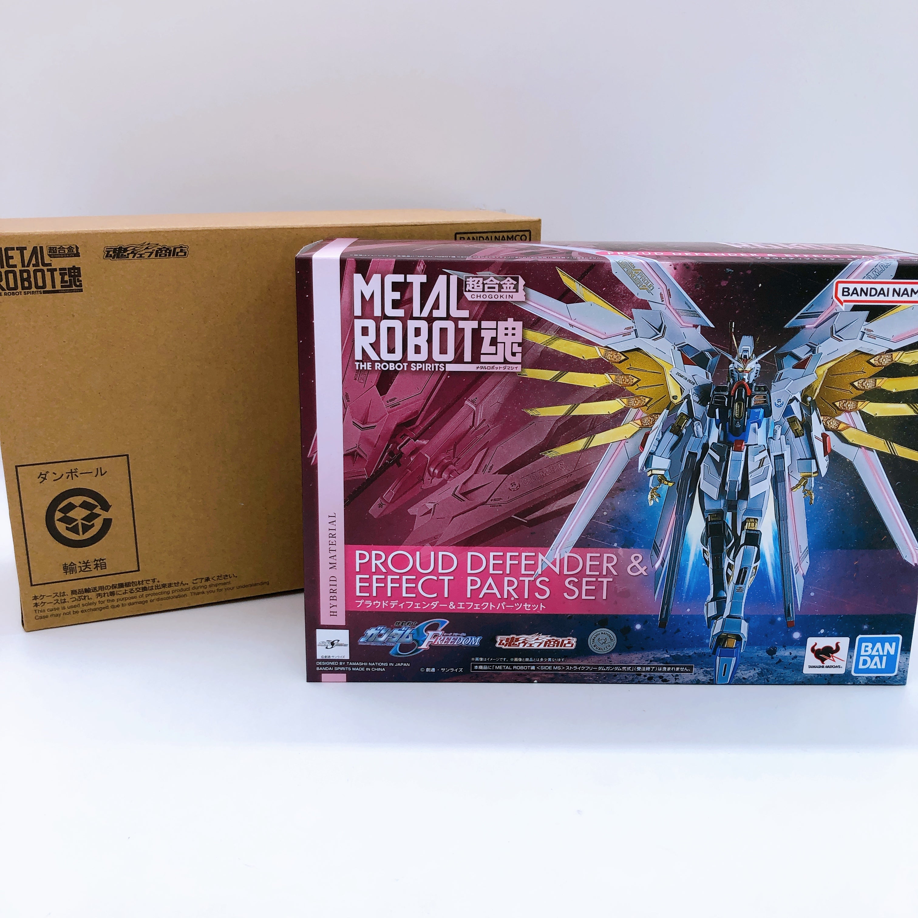 METAL ROBOT SPIRITS Proud Defender & Effect Parts Set Seed Freedom FAS