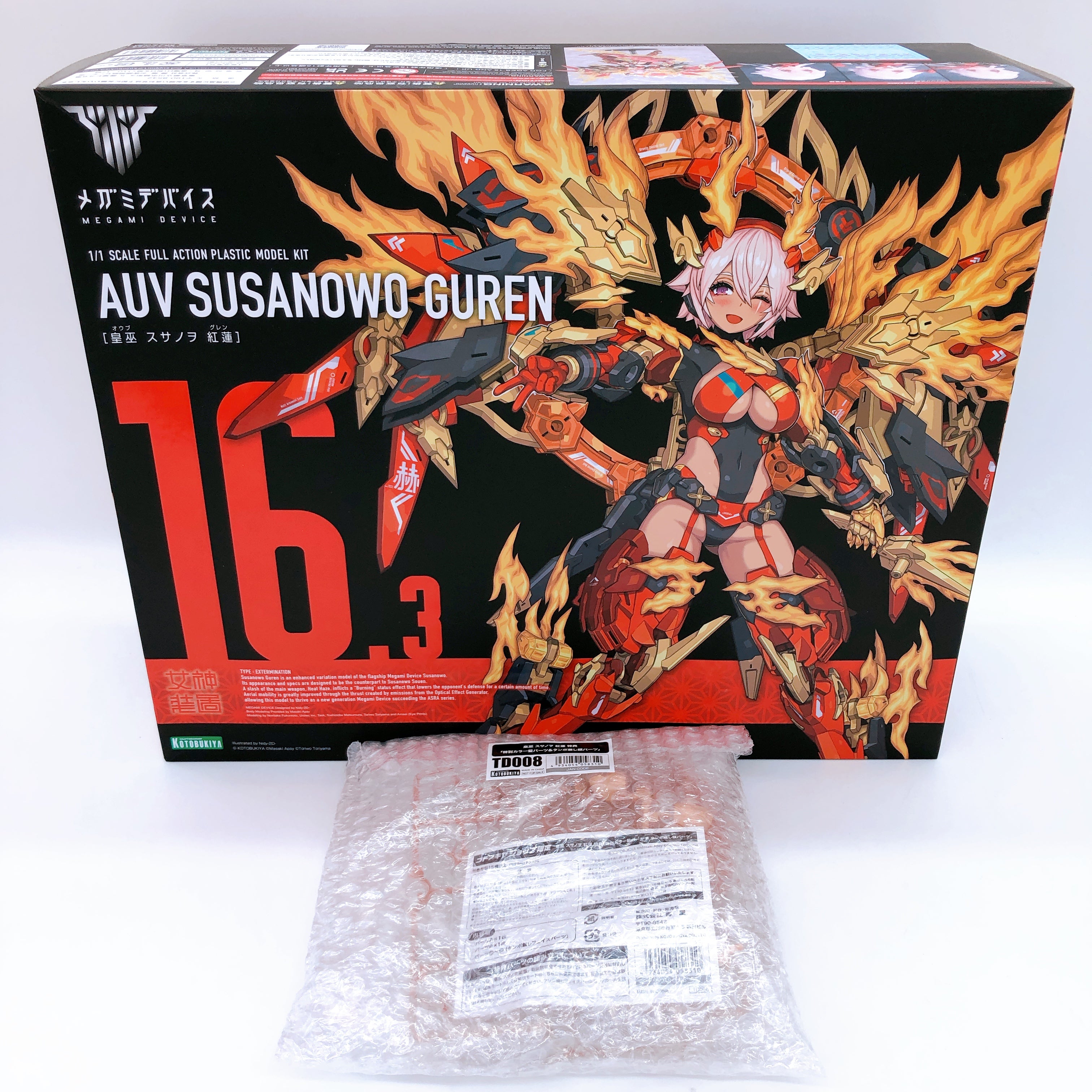 Megami Device AUV Susanowo Guren & Bonus Parts Set 1:1 Model Kit KOTOB
