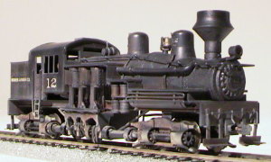 2トラックシェイ式蒸気機関車