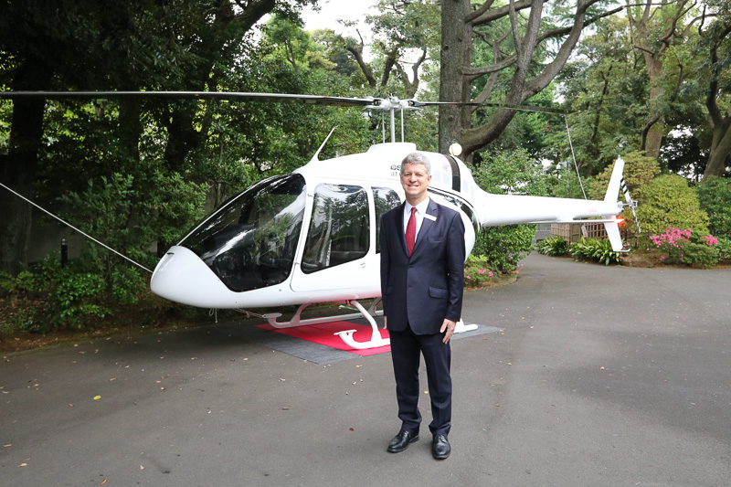 ベルヘリコプター、ベル505ジェットレンジャーXを国内初公開