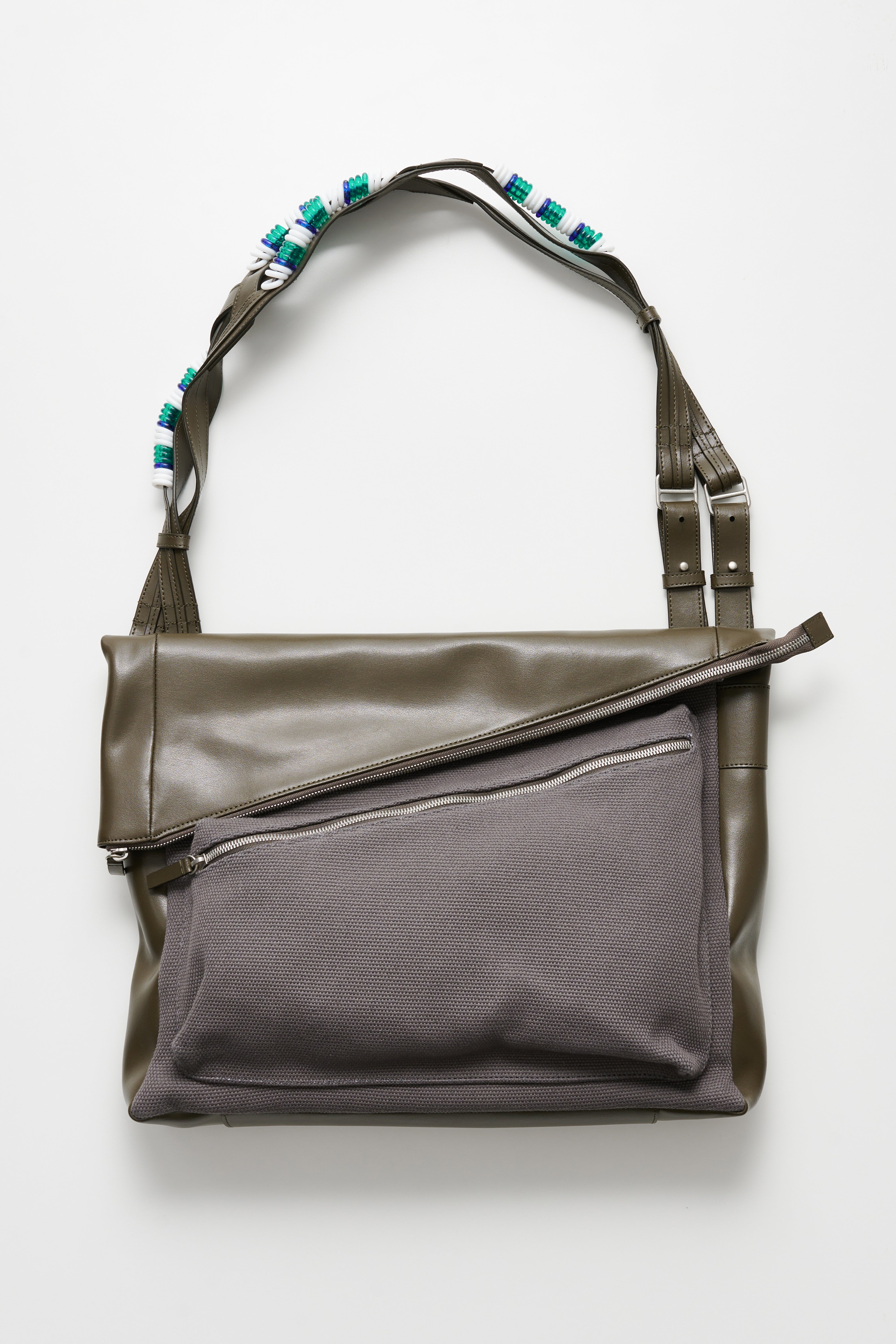 Kiko Kostadinov Jarocka Shoulder Bag Grey / Dark Grey – Très Bien