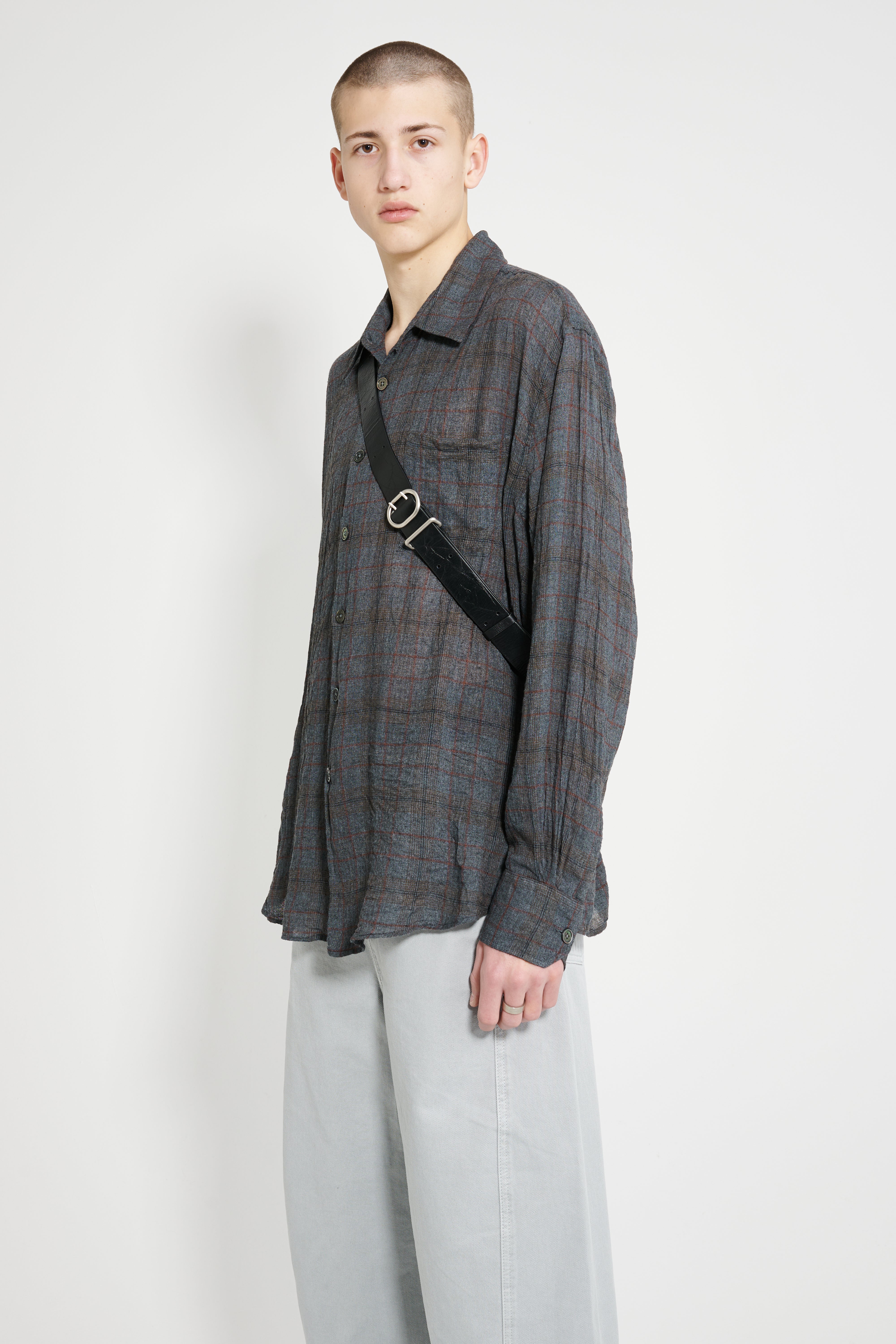 Our Legacy Above Shirt Bazaar Check Breeze Weave – Très Bien