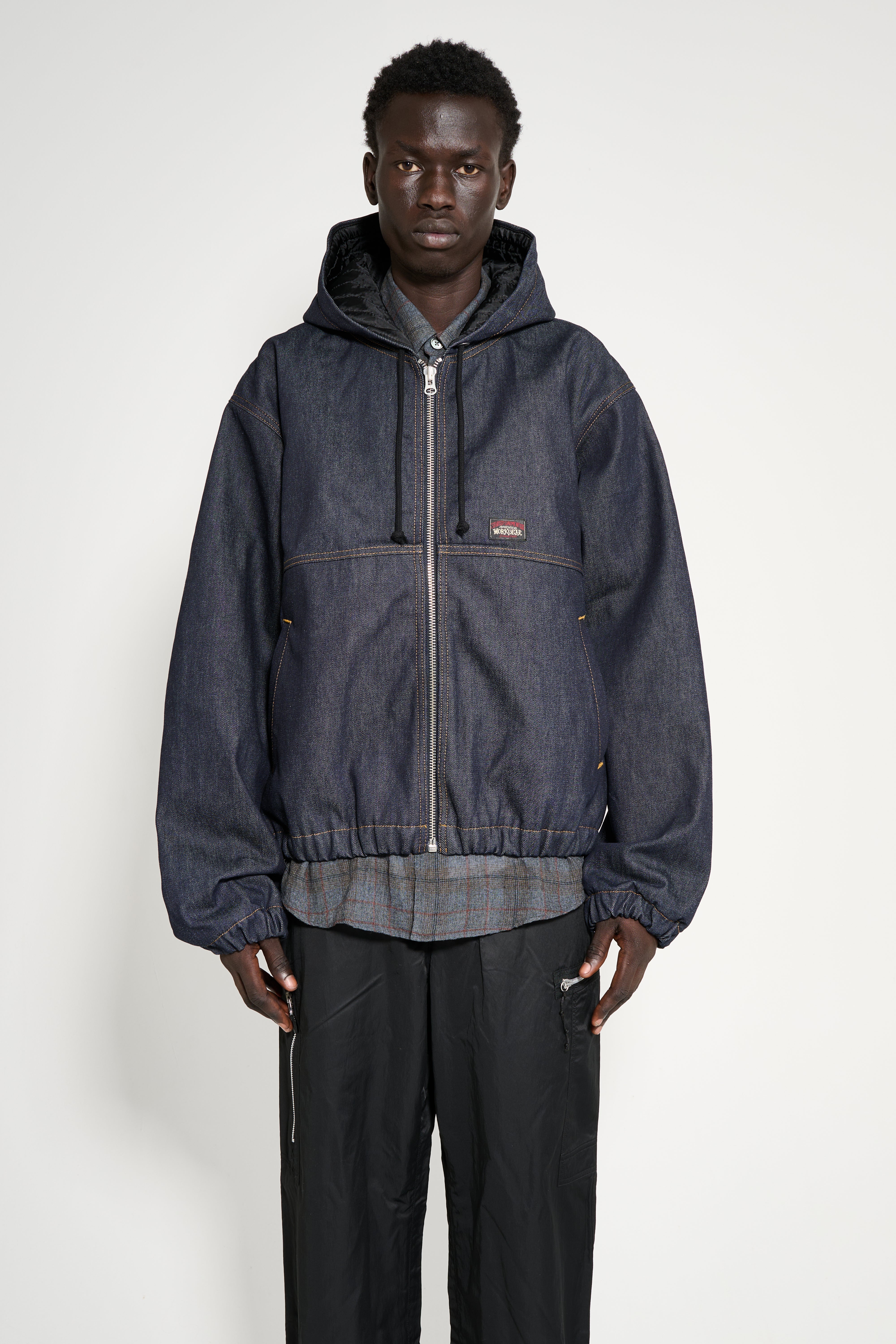 Stüssy Work Jacket Denim Raw Indigo – Très Bien