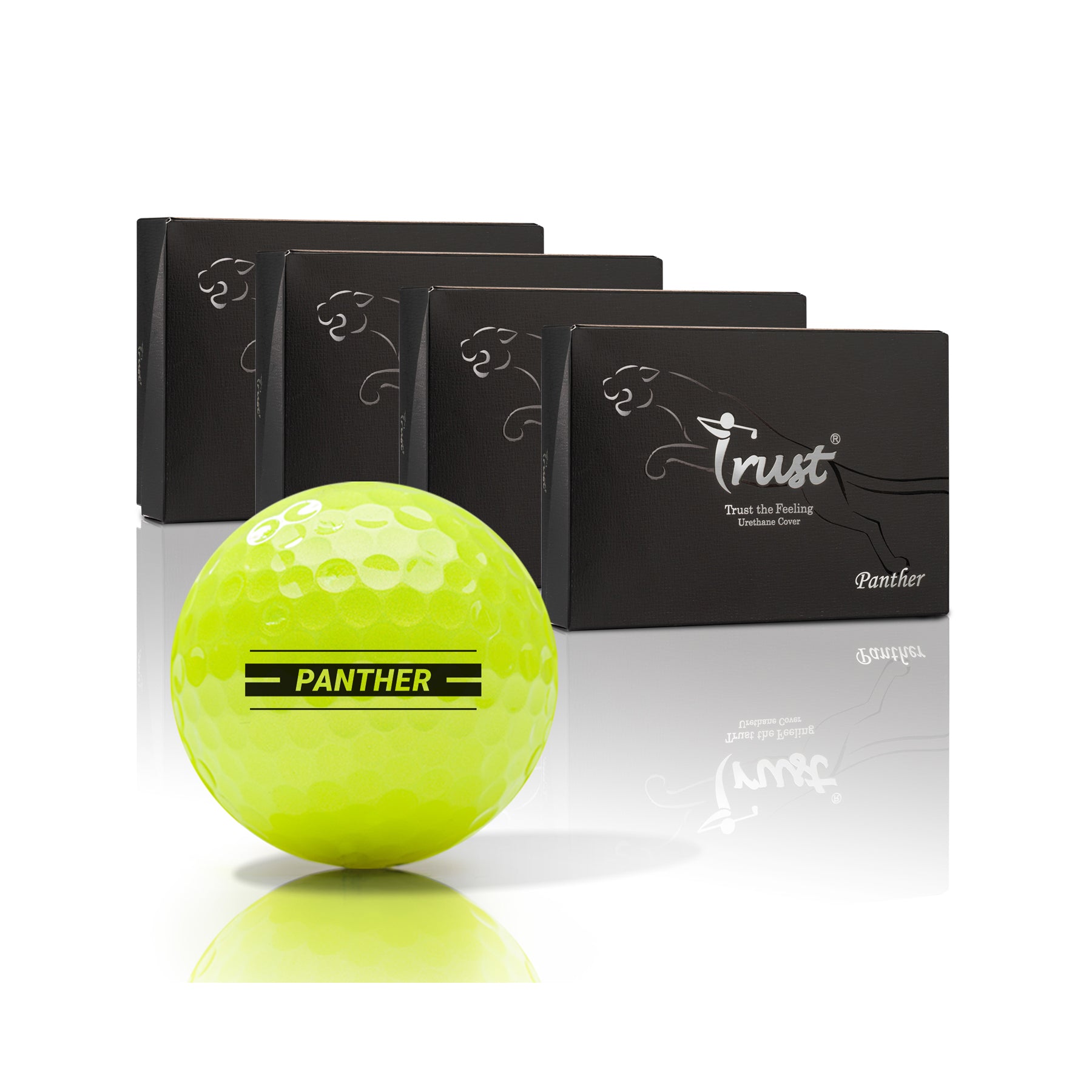 パンサーイエロー ゴルフボール 『お得な4ダースセット』 – Trust Golf