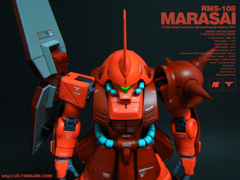 MG マラサイ完成報告。 – UC-TIMELINE. ガンプラ好きだけど難しいこと