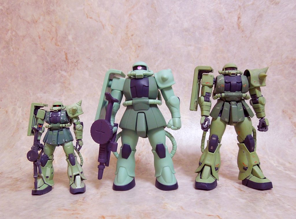 DXソフビスーツガンダム「量産型ザク」をいただきました。 – UC