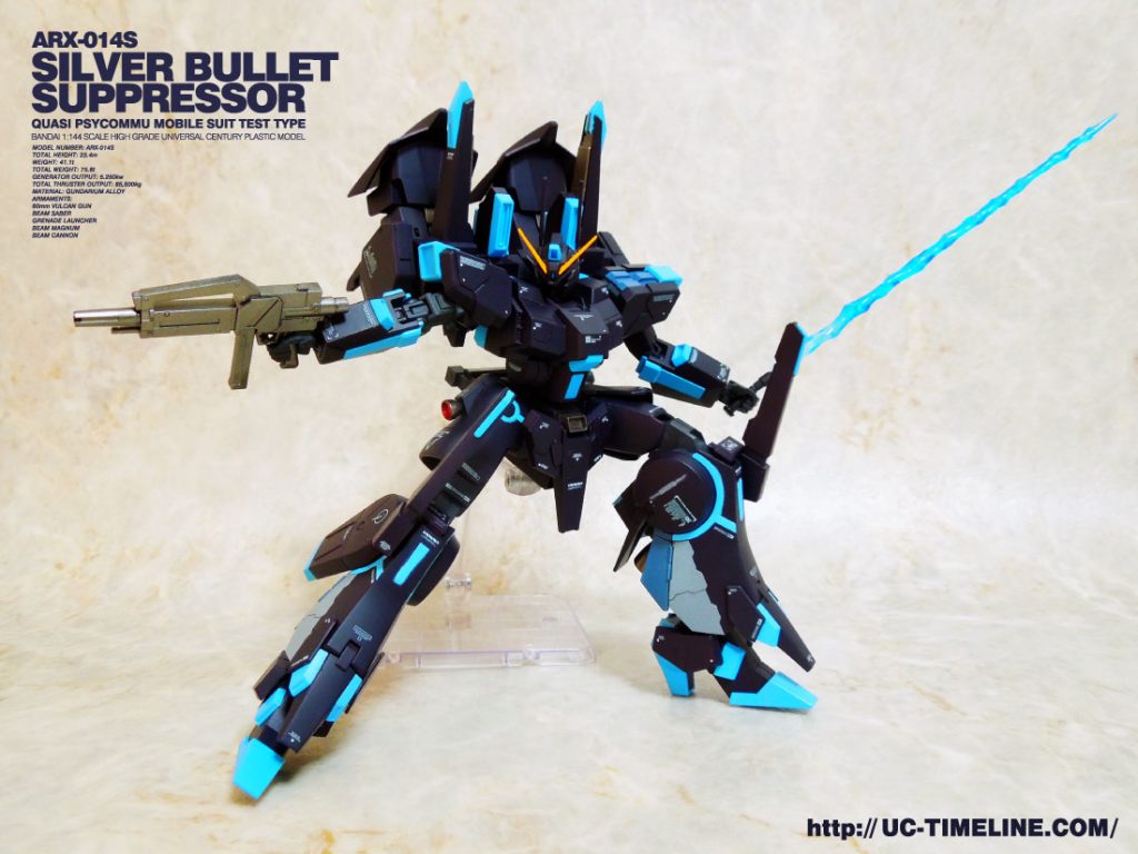 HGUC シルヴァ・バレト・サプレッサー完成報告。 – UC-TIMELINE