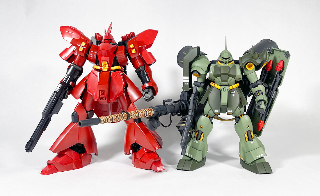 HGUC ギラ・ドーガ(重武装仕様) 完成報告。 – UC-TIMELINE. ガンプラ