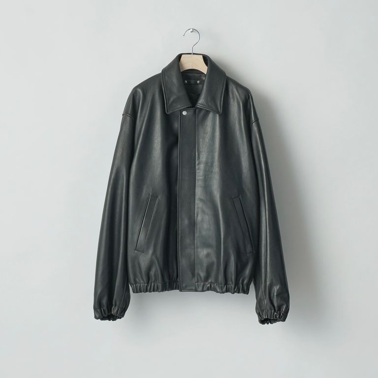ssstein LEATHER ZIP SHORT JACKET – unexpected store