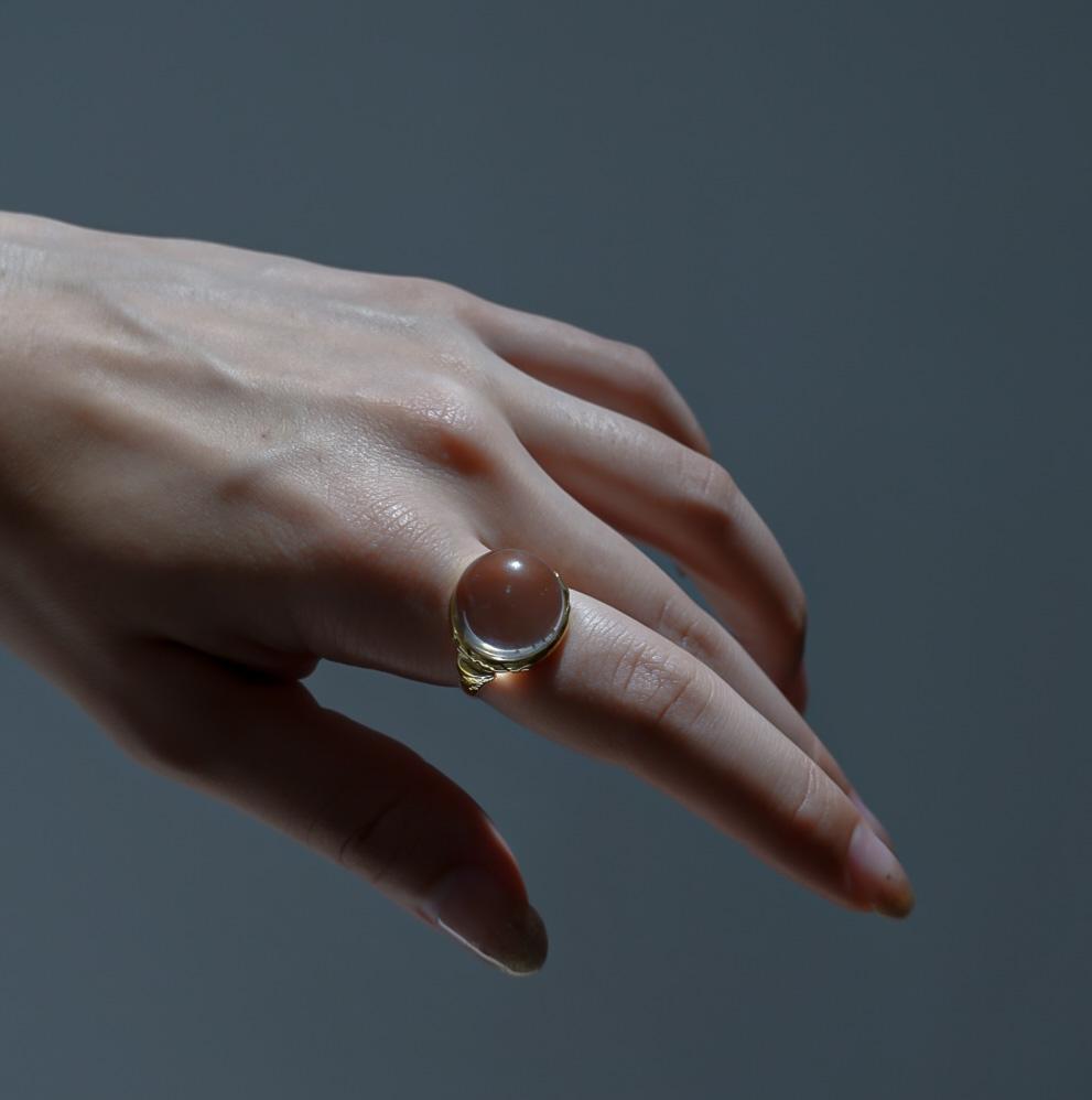 JiYE SHIN ゴールド リング (クリスタル) Sister Ring – unigem