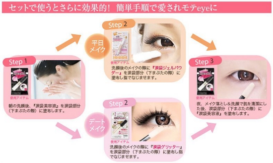 読者モデル愛用EYEMAZING COSMELINE 涙袋美容液 【eyelash-Kirei】