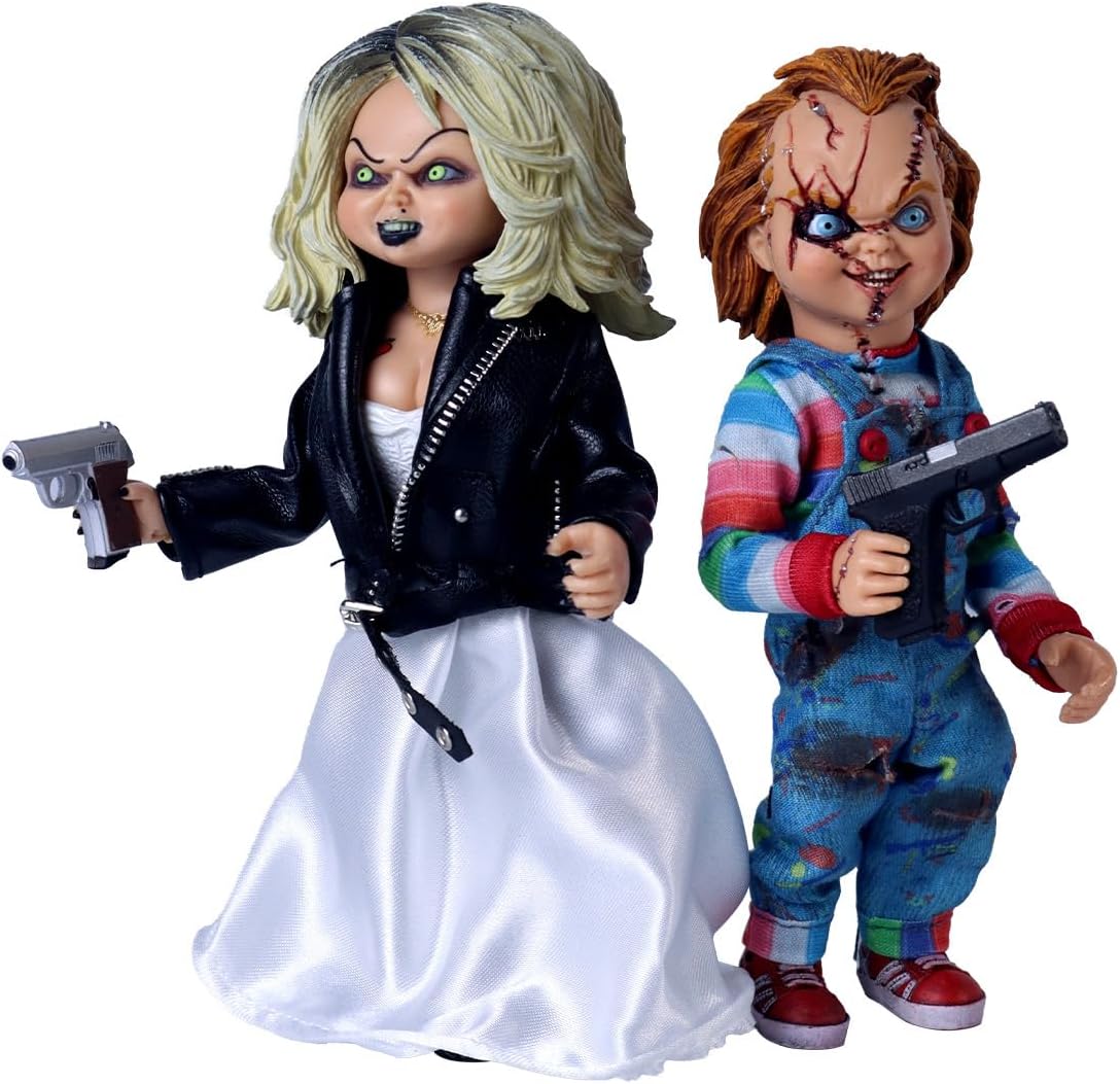 NECA - Bride of Chucky Tiffany & Chucky 8 Clothed Action Figure