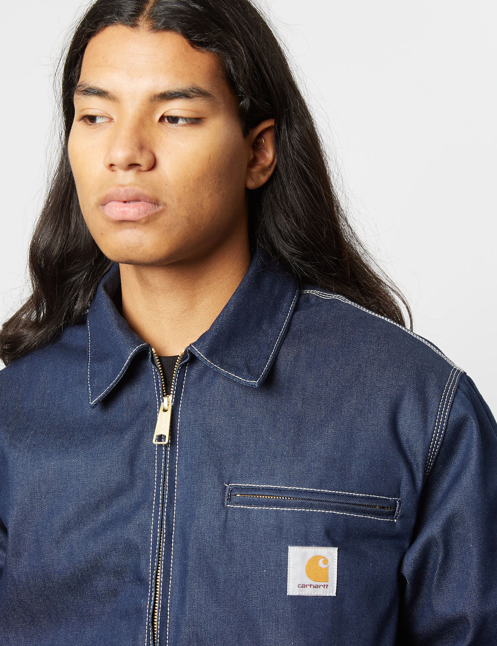 Carhartt-WIP OG Detroit Jacket (Norco Denim) - Blue | URBAN EXCESS.