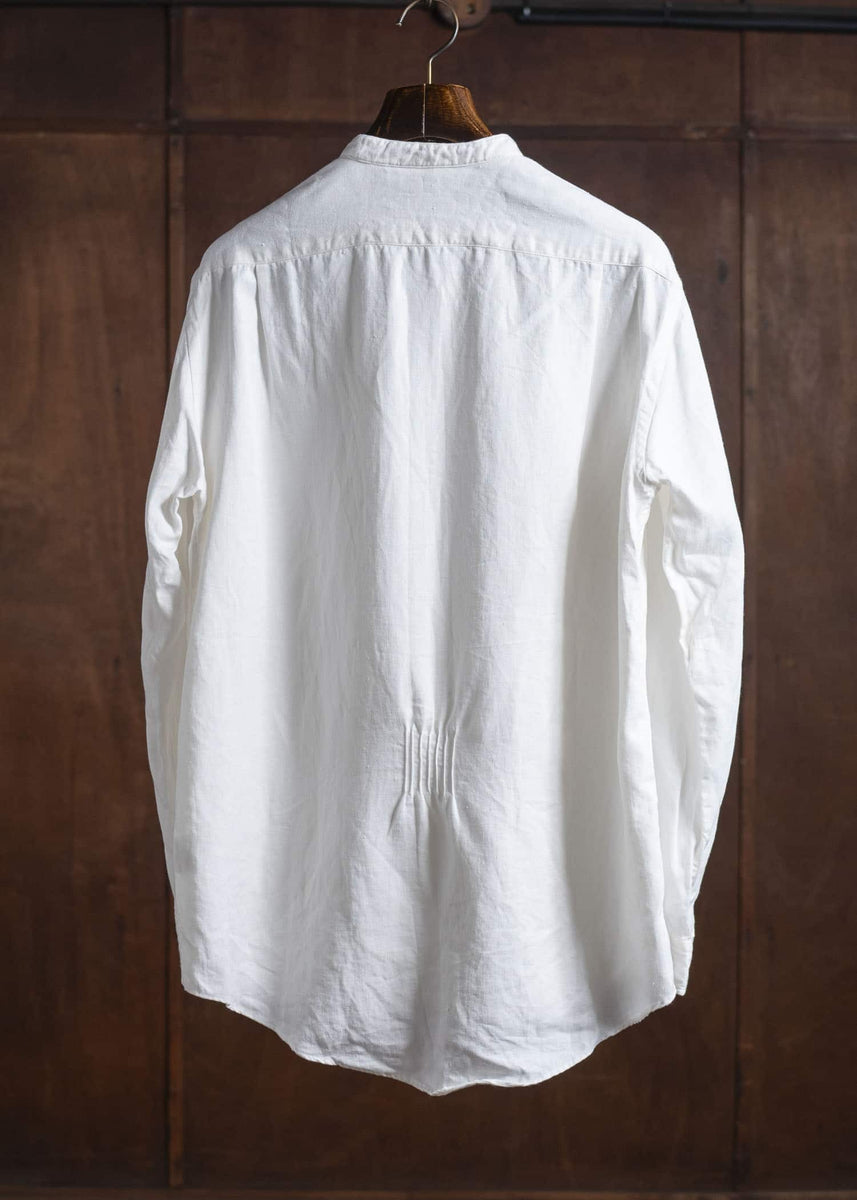 Aquellos Ojos Verdes BISHU LINEN WHITE SHIRT – VISION OF FASHION