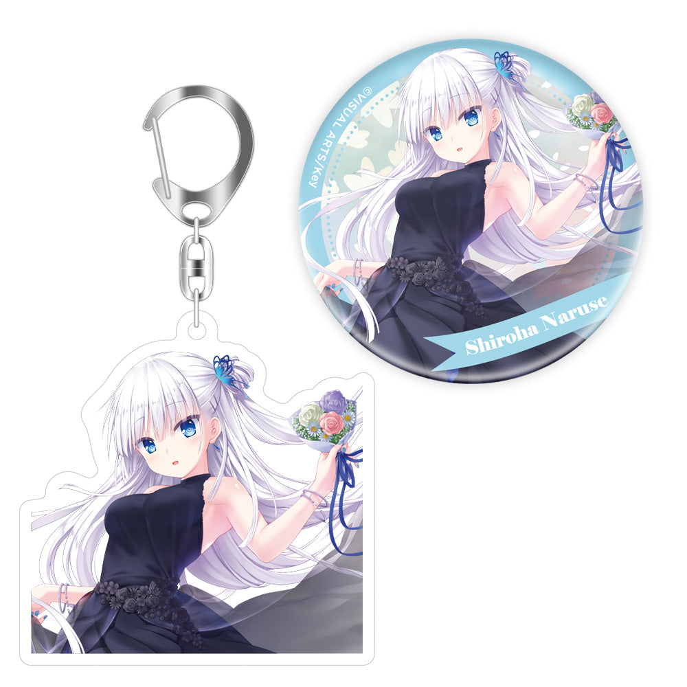 Key25th 鳴瀬 しろは アクリルキーホルダー＋缶バッジセット – VA
