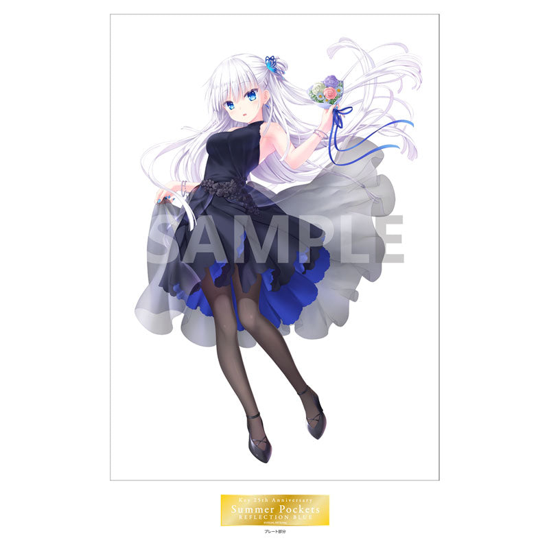 Summer Pockets 鳴瀬しろは 複製原画 20周年描き下ろしイラスト Summer