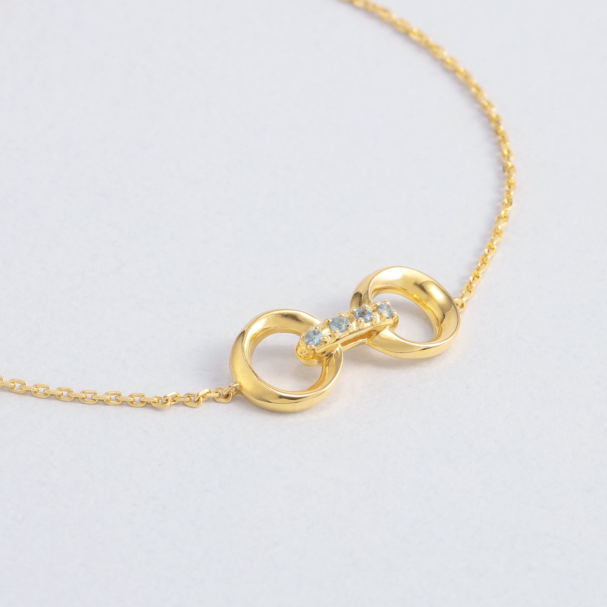 皆既月食人生の成功と円満二玉オルゴブレスレット 皆既月食☆