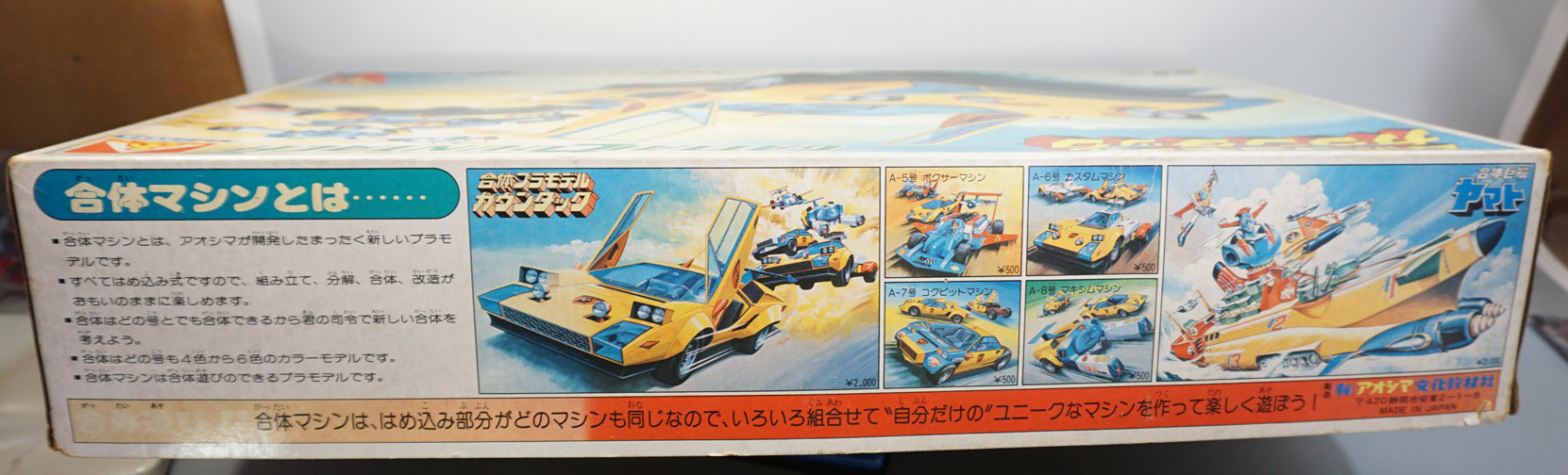 合体プラモデル カウンタック(大箱): SD模型史のスキマ