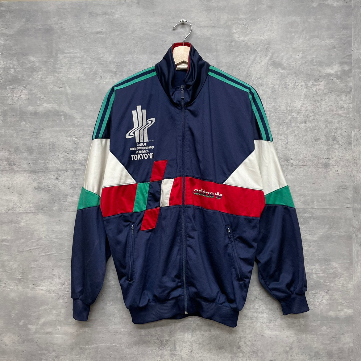 90s Adidas トラックジャケット アディダス TOKYO ナイロンジャケット