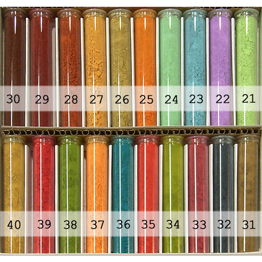 単色・水干絵具セット No.2 用（日本画用） 商品詳細 丹青堂｜書道用品