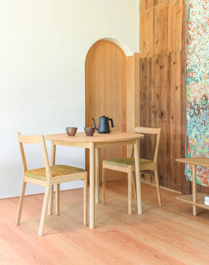 TEORI -倉敷の美しい竹家具- ダイニングテーブル