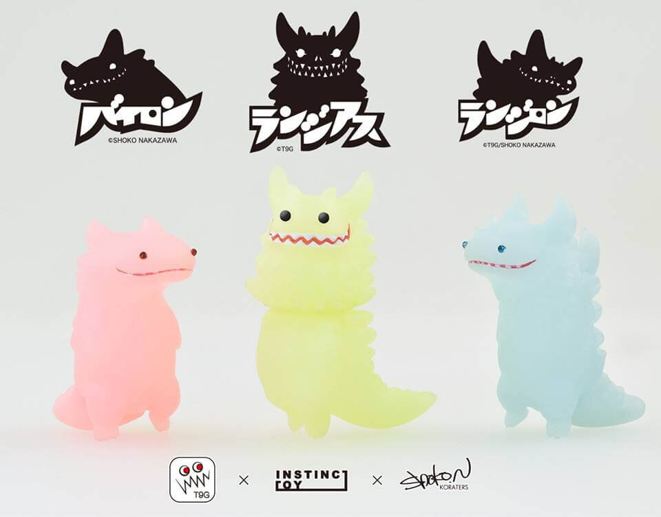 T9G x Instinctoy x SHOKO NAKAZAWA Artist mini sofubi Series One