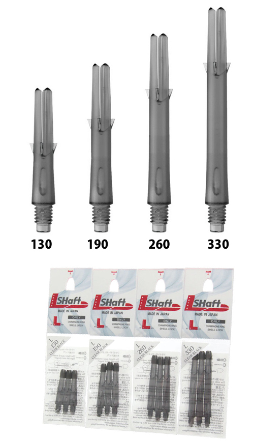 エルシャフト L-Shaft L-Style ストレート・ロック クリアブラック