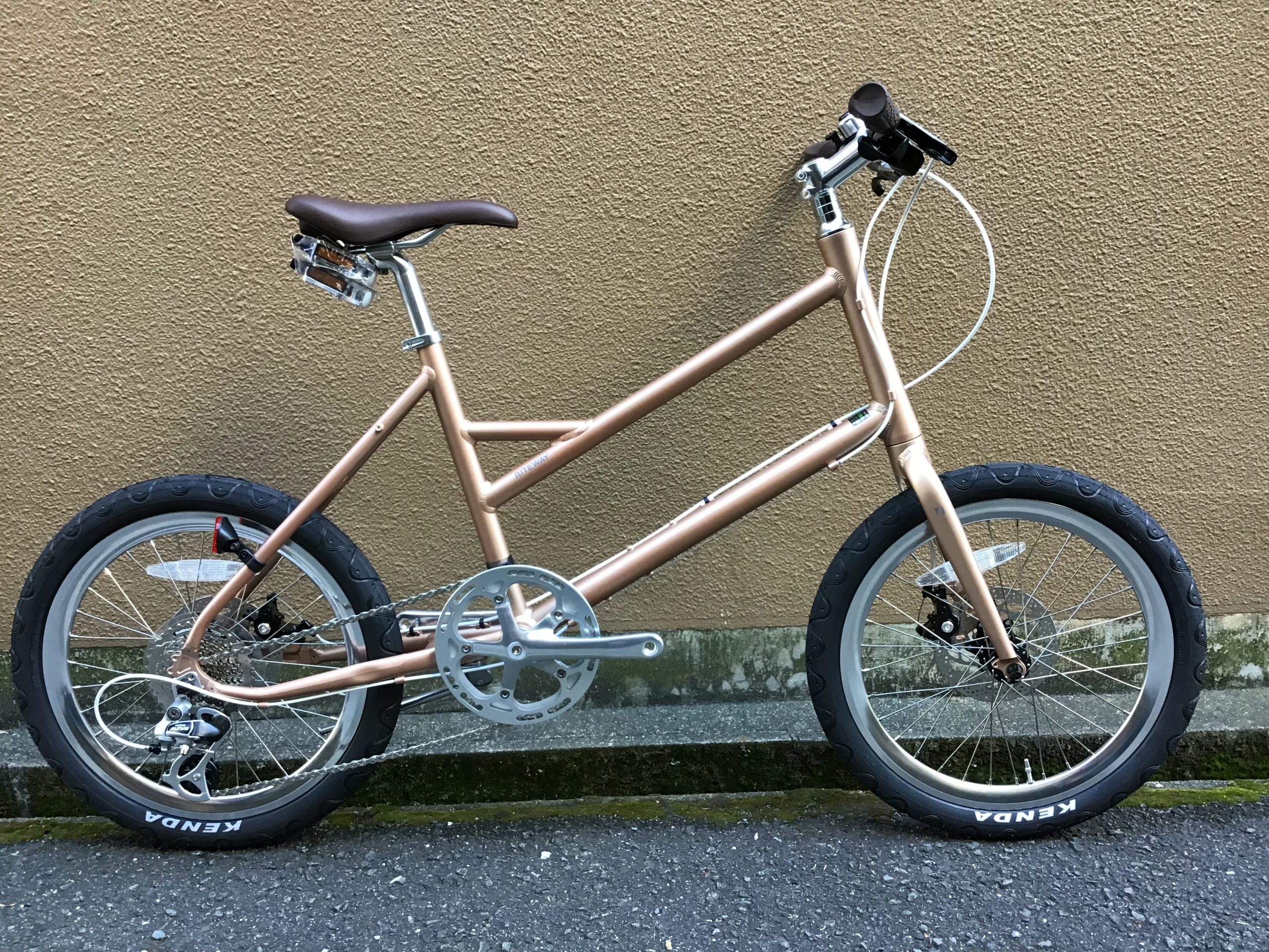 RITEWAY GLACIER 400mm 20インチ マットシャンパンゴールド | トモダ