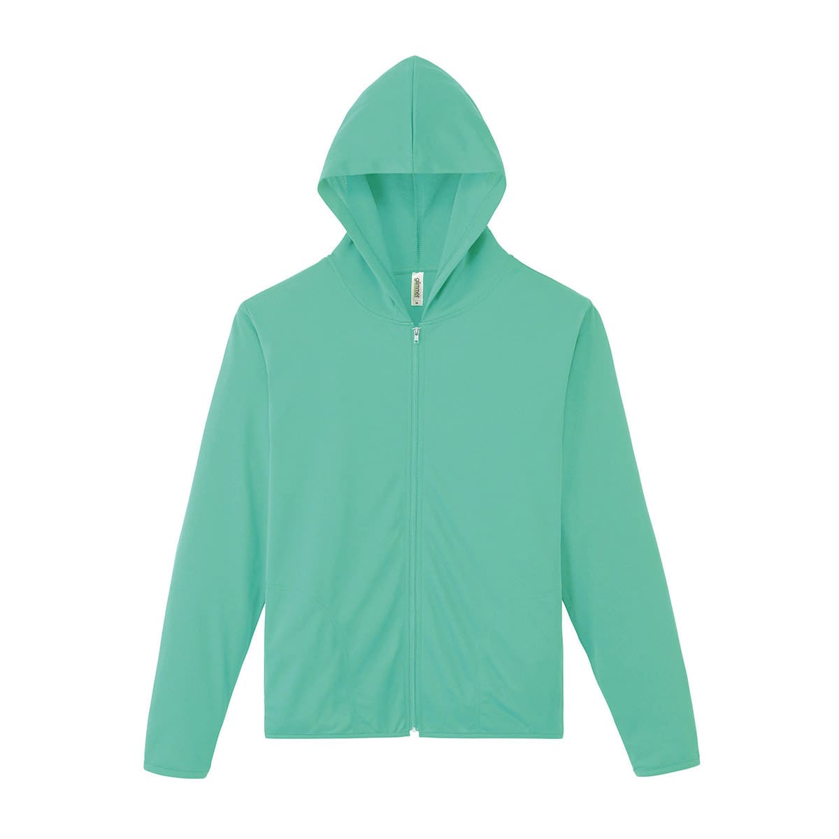 ドライジップパーカー | ビッグサイズ | 1枚 | 00338-AMZ | ミント