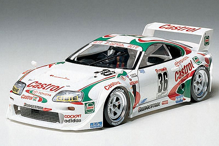 Tamiya 24163 1:24 Castrol Toyota Tom's Supra GT Car – Trainz