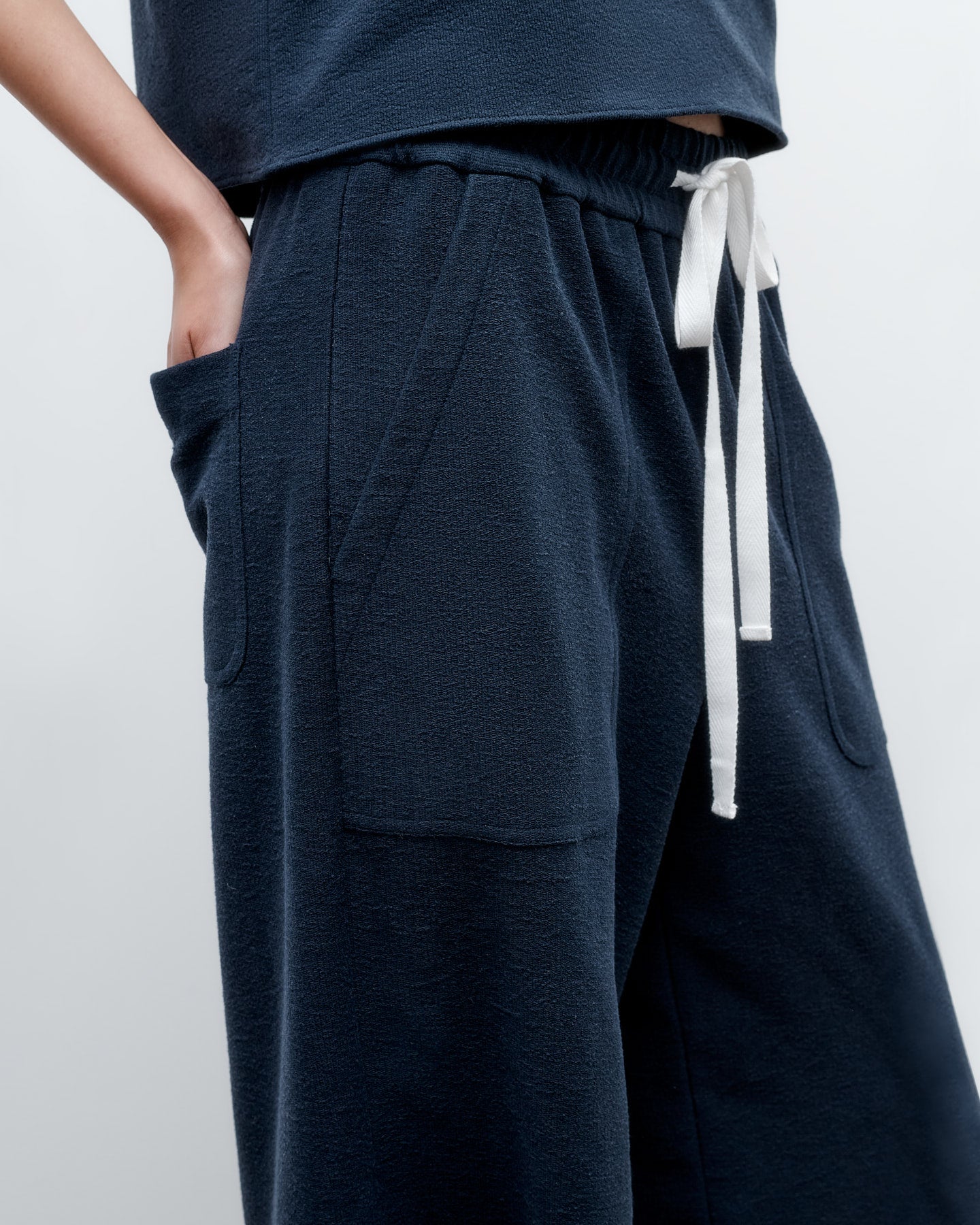 Midnight Main St. Pant in French Terry | TWP