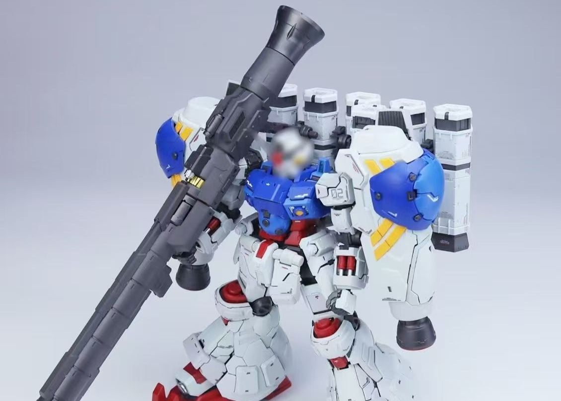 Solomon Kit and (MLRS Backpack + Clear Parts) 1/100 Scale Model