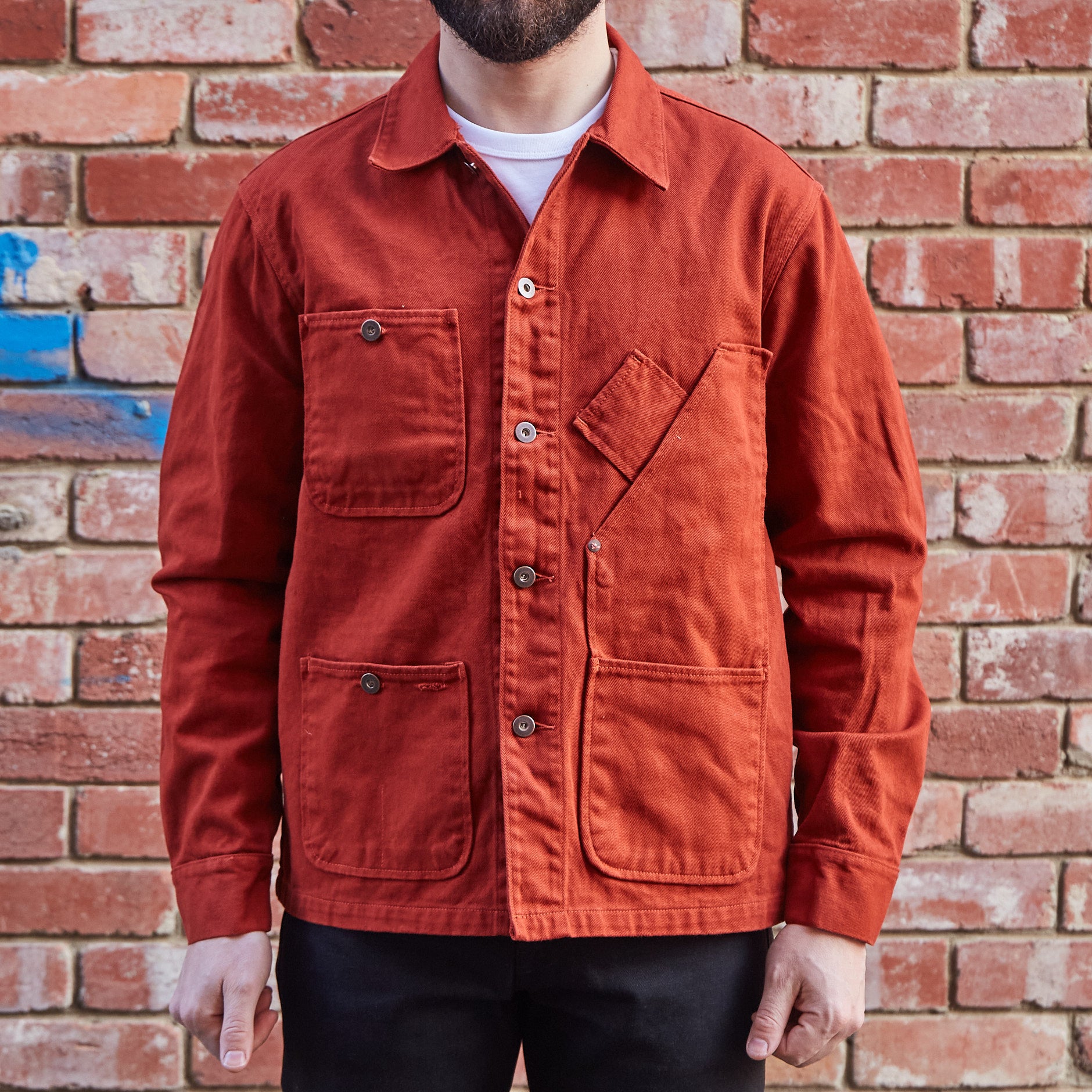 Tellason Coverall Jacket – Cotton Twill | Durable Workwear