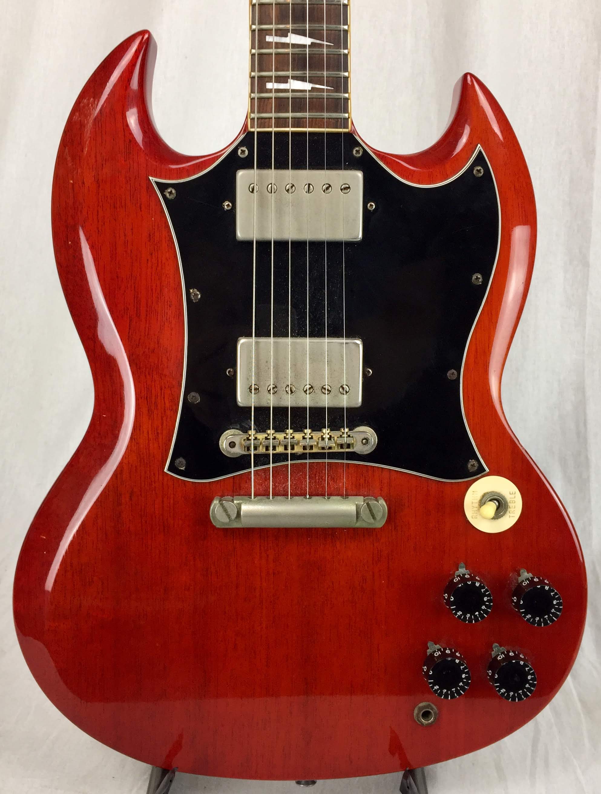 Vintage Guitars, SWEDEN - 1984 Burny RG-75AY SG Artist Series