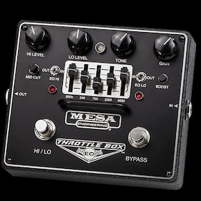 Mesa/Boogie Adds Throttle Box, Flux-Five, and Boogie EQ pedals
