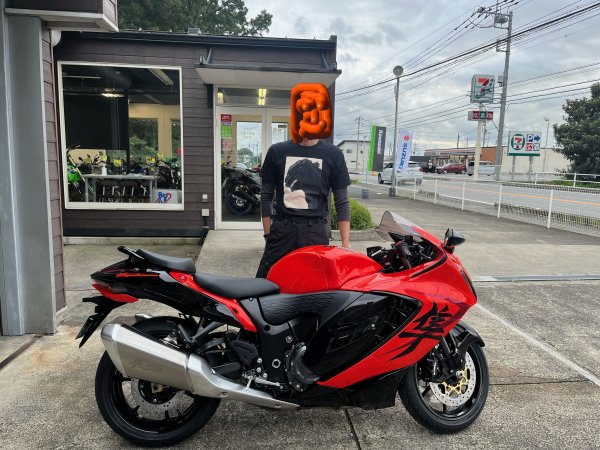 祝！ハヤブサ25周年限定カラー納車 | ヴァンサンク