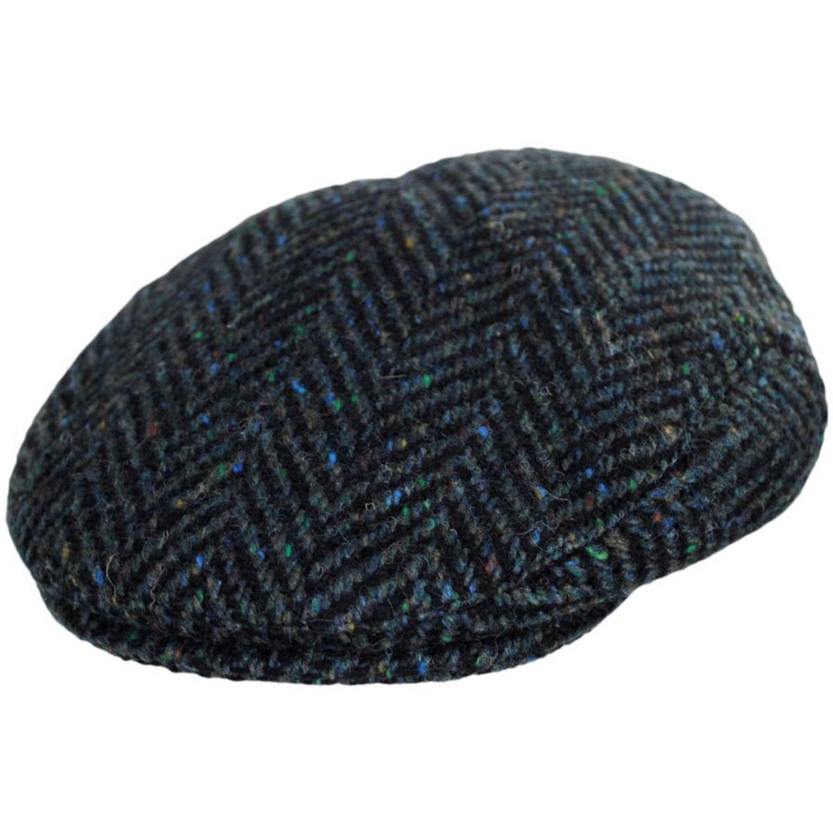 Stravalley Donegal Tweed Wool Ivy Cap – Village Hat Shop