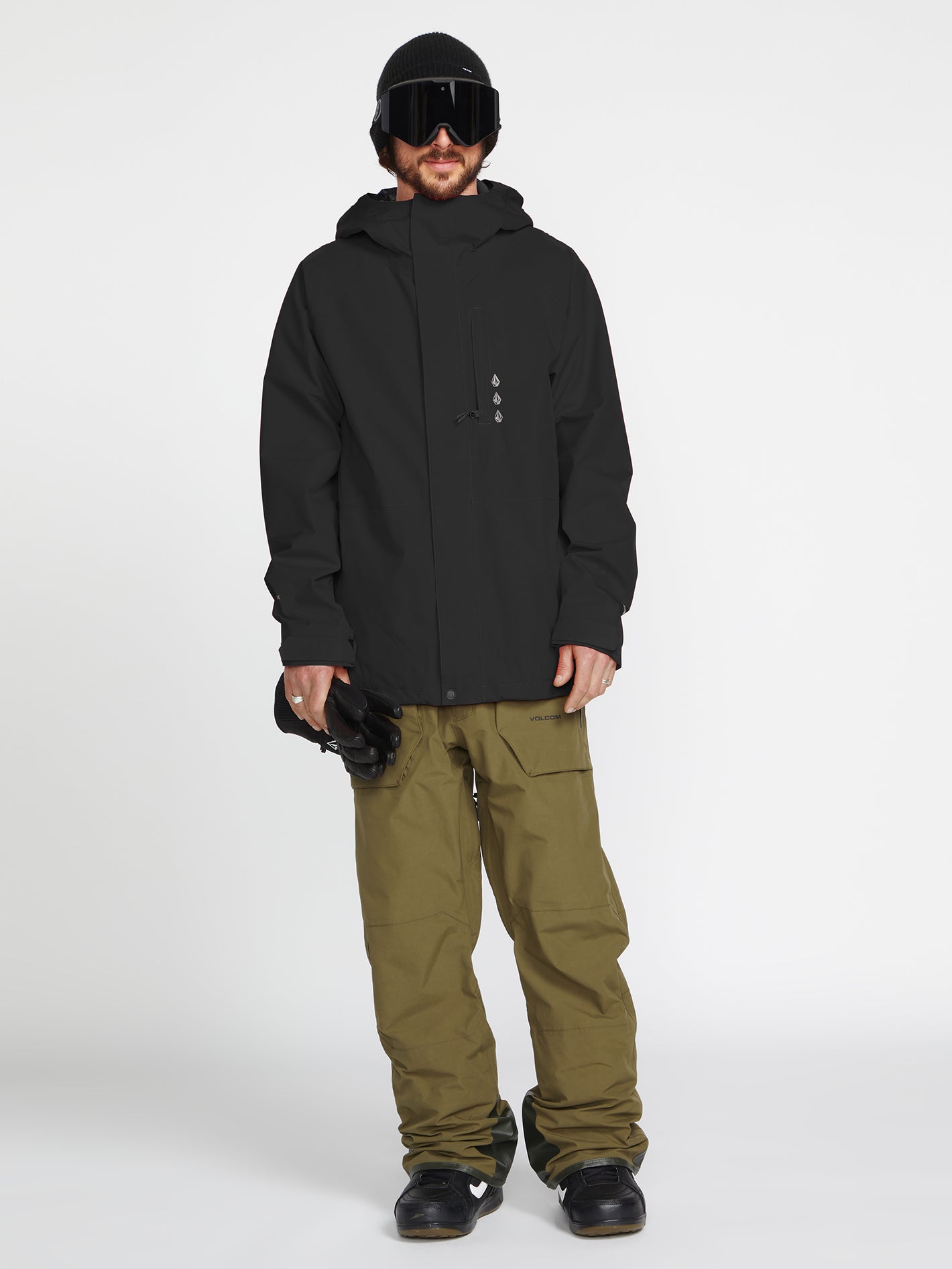 VOLCOM Dua Insulated Gore Jacket XLブラック OUTLET】VOLCOM Mens